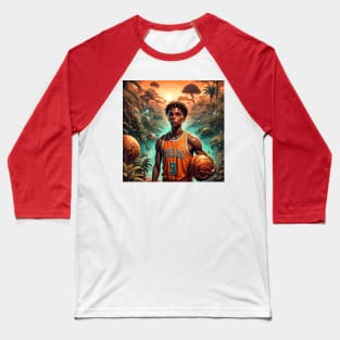 A basketball player animation Baseball T-Shirt